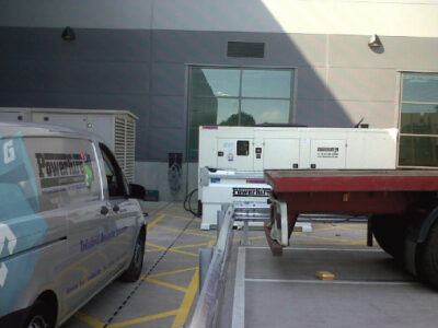 Powerhire Temporary Generator Power for Worlds's Largest Online Retailer