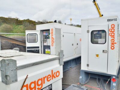 Aggreko partners with ACE to help power construction of £6m sewage treatment works